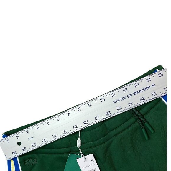 Lacoste Sweatpants Mens S Green Preppy Side Spellout Casual Organic Streetwear - Picture 5 of 10